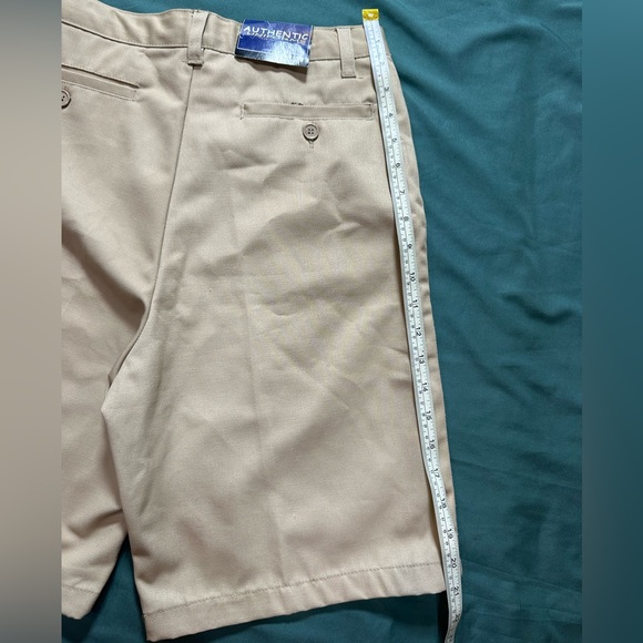 Authentic school uniform brand khaki shorts size boy's 16 NWT - Picture 7 of 14